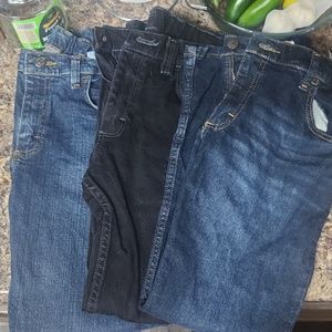 Boys lot of 3 Wrangler Jeans size 12 Husky